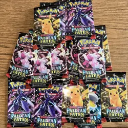 (20) Packs Pokemon Scarlet & Violet Paldean Fates Booster packs sealed 🔥🔥🔥 - Image 1