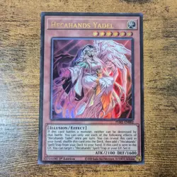 Yu-Gi-Oh Phantom Rage Hecahands Yadel PHRE-EN002 Ultra Rare 1st Edition Illusion - Image 1