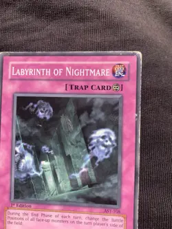 Labyrinth of Nightmare - AST-108 - Common - Unlimited Edition - Heavily Played - - Image 3