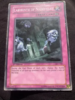 Labyrinth of Nightmare - AST-108 - Common - Unlimited Edition - Heavily Played - - Image 4