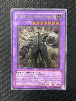 YUGIOH UNLIMITED TDGS-EN038 MULTIPLE PIECE GOLEM ULTIMATE RARE NM/M - Image 1