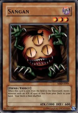 Sangan - Rare MRD-E069 - NM - YuGiOh - Image 1