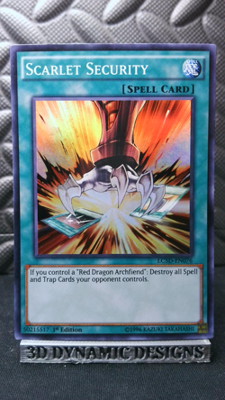 | Yugioh Scarlet Security LC5D-EN076 1st Super Legendary Collection 5Ds LP 🔥 | - Image 1