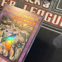 YuGiOh! JUSH-EN006 Dracotail Arthalion 1st Edition Ultra Rare NM - Image 4