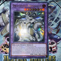 Dracotail Arthalion-JUSH-EN006-Ultra Rare-1st Edition-Yugioh! - Image 1