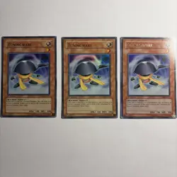 Yugioh! 3x Tuningware DP08-EN011 Duelist Pack Ultra Rare 1st Edition - VLP/LP - Image 1