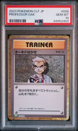 Dr Orchid Pokemon Classic PSA10 Collectible Card - Image 1