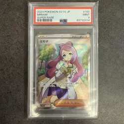 Mimosa SR PSA9 Scarlet and Violetex Pokemon Card - Image 1