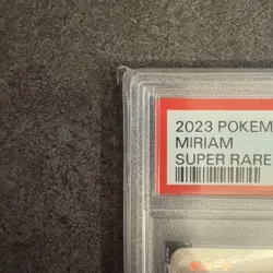 Mimosa SR PSA9 Scarlet and Violetex Pokemon Card - Image 3
