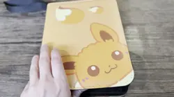 Eevee Pokemon Inspired Trading Card Binder Kawaii Case Notebook 50 Sleeves - Image 2