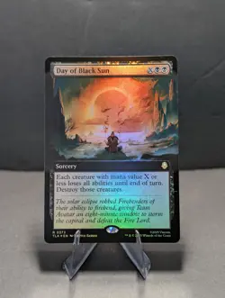 Day of Black Sun #373 Extended Art Foil MTG Avatar Last Airbender card - Image 1