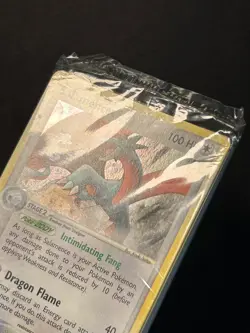 Salamence Cosmos Holo Ex Dragon E-League Promo 19/97 Sealed Pack 16 Pokemon Card - Image 3