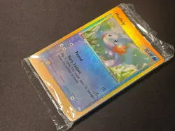 Mudkip Reverse Holo Black Star E-League Promo 010 Sealed Pack 16 Pokemon Cards - Image 1
