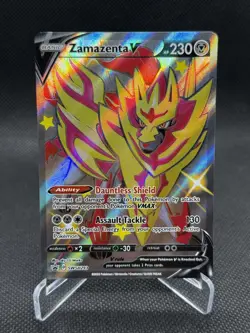 Zamazenta V (Shiny) - SWSH293 Promo SWSH: Sword & Shield Promo Cards Holo SWSD - Image 1