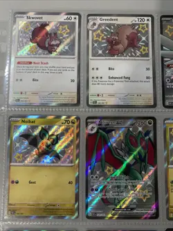 Pokemon TCG Paldean Fates Baby Shiny Holo Rare Lot of 9 Cards NM Shiny Rare SV - Image 2