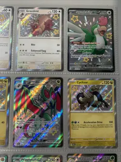 Pokemon TCG Paldean Fates Baby Shiny Holo Rare Lot of 9 Cards NM Shiny Rare SV - Image 3