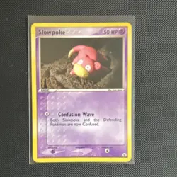 Pokemon Slowpoke 80/112 FireRed & LeafGreen 2004 Basic 50HP Common Regular Card - Image 1