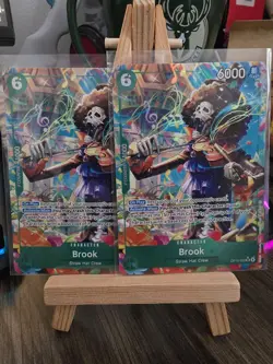 One Piece Card Game | Brook OP15-032 SR ALT ART IN-HAND | OP15 | English | NM/M - Image 1
