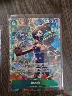 One Piece Card Game | Brook OP15-032 SR ALT ART IN-HAND | OP15 | English | NM/M - Image 3