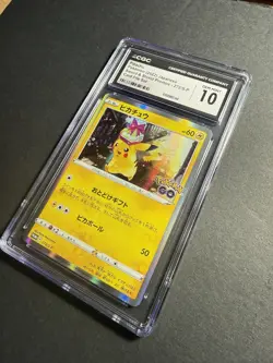 Pikachu Pokemon 2022 Japanese Sword & Shield Promos - 272/S-P CGC GEM MINT 10 - Image 2