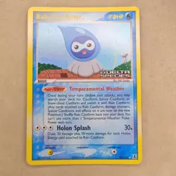 Rain Castform 26/113 EX Delta Species Stamped Reverse Holo Pokemon TCG 2006 LP - Image 1