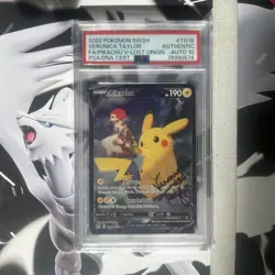 Pokemon Pikachu Lost Origin PSA Auto 10 Signed!Veronica Taylor - Image 1