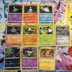 Yuka Morii 10 Card Collection - Clay Pokemon - Non-holo - Image 1