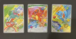 Pokemon 2026 First Partner Illustration Collection Series 1 Promo Set (9 Cards) - Image 3