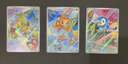 Pokemon 2026 First Partner Illustration Collection Series 1 Promo Set (9 Cards) - Image 5