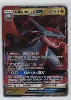 Salamence GX Pokemon Sun & Moon Dragon Majesty #44 - Image 1