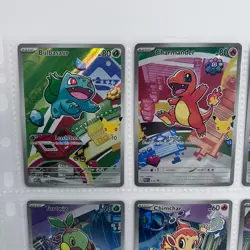 Pokemon TCG First Partner Illustration Collection NM Promos Full SET 2026! - Image 3