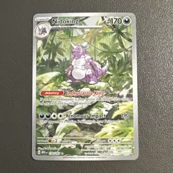 Nidoking 174/165 Pokemon Sv: Scarlet & Violet 151 Holo NM - Image 1