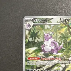 Nidoking 174/165 Pokemon Sv: Scarlet & Violet 151 Holo NM - Image 3