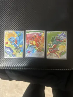 Pokemon First Partner Illustration Set OG’s 30th Anniversary Set - Image 1