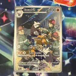 Excadrill - 174/162 - Illustration Rare Pokemon SV05 Temporal Forces NM - Image 1