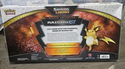 Pokemon Shining Legends Special Collection Raichu-GX Box SEALED New pikachu - Image 3