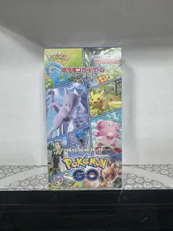 Pokemon Go Japanese Booster Box Sealed - Image 1