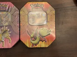 Pokemon TCG Eeveelution Elemental Power Tins 2019 Set of 3 SEALED - Image 2