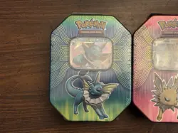 Pokemon TCG Eeveelution Elemental Power Tins 2019 Set of 3 SEALED - Image 4