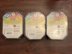 Pokemon TCG Eeveelution Elemental Power Tins 2019 Set of 3 SEALED - Image 5