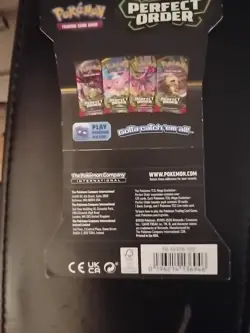 Pokemon TCG Perfect Order Booster Packs Cover is Correct - Image 2
