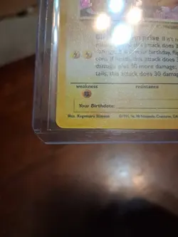 Pokemon Birthday Pikachu Holo Celebrations Black Star Promo - English “Mint”⚡ - Image 5