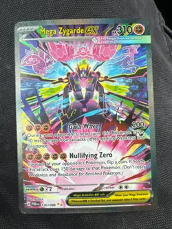 Pokemon 2026 Mega Evolution – Perfect Order Mega Zygarde EX SIR #120/88 - Image 1