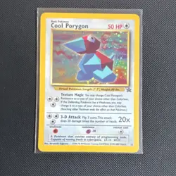 Wizards of the Coast Cool Porygon Holo Promo 15/53 Wotc 2000 Basic 50HP - Image 1
