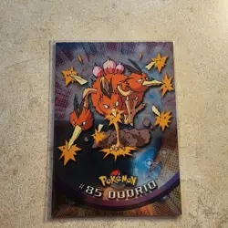 Dodrio #85 - 2000 Topps Pokemon TV - Series 2 Blue Label Rainbow Holo - Image 1