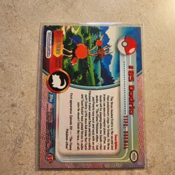 Dodrio #85 - 2000 Topps Pokemon TV - Series 2 Blue Label Rainbow Holo - Image 2