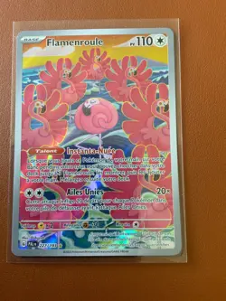 Carte Pokemon Flamenroule 227/193 PAL EV2 AR Evolution a Paldea FR NEUVE - Image 1