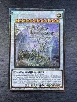 YuGiOh! Blue-Eyes Ultimate Spirit Dragon SDWD - Error Misprint Wrong Name NFC MP - Image 2