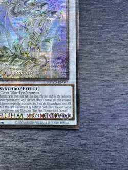 YuGiOh! Blue-Eyes Ultimate Spirit Dragon SDWD - Error Misprint Wrong Name NFC MP - Image 5