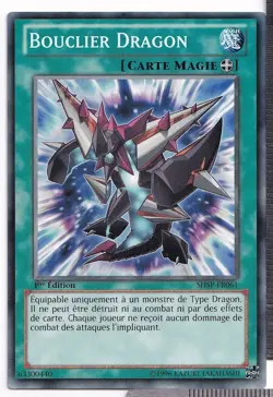 Bouclier Dragon 1ere Edition - SHSP-FR061 - Carte Yu-Gi-Oh Francaise - Image 1